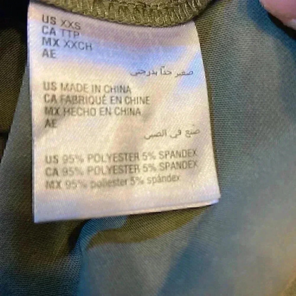 Bar III Essentials Women Jumpsuit XXS Dusty Olive Tie-Waist‎ Wide Leg Sleeveless - Picture 6 of 7